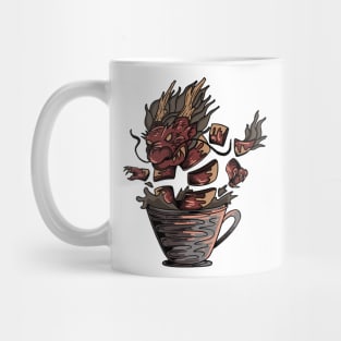 Coffee dragon Mug